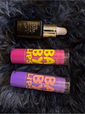 Estee Lauder + Bright Pink and Lavender Lip Balms Duo